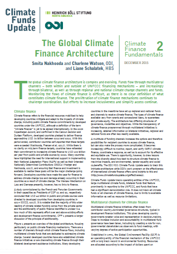 Climate Finance Fundamentals – Brief 2: The Global Climate Finance ...